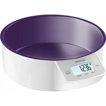 Kuchyňská váha Kuchyňská váha Sencor SKS 4004VT fialová 5 kg