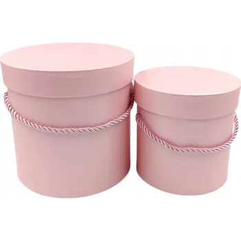 Obraz Květinový krabička 2 v 1 dvojitý květinový box pudrová růžová