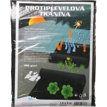 Mulčovací textilie Milmar PP TKANINA ČERNÁ 90 g/m2 - různé rozměry