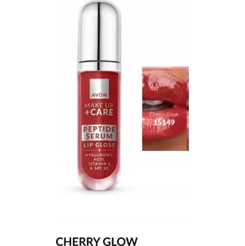 Přípravek na rty AVON Lesk na rty s peptidy a sérem CHERRY GLOW