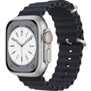 Řemínek na hodinky AW Oceánský tah na Apple Watch - Midnight Šířka uchycení řemínku: 44/45/46/49mm, Barva: Midnight IR-OCT04