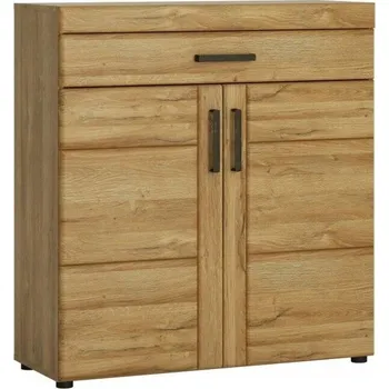 Komoda Botník Meble Wójcik 92,8 x 100,2 x 38 cm dub