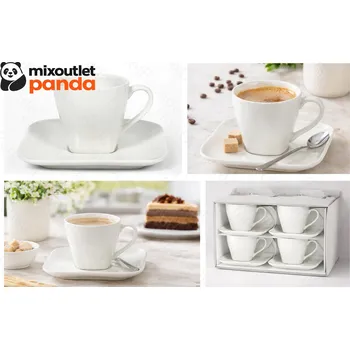 Podšálek pod šálek + šálek na espresso New Bone 6,2×5,8/12x12cm