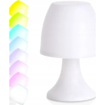 Lampička Noční lampa LED, vícebarevná, 19 cm