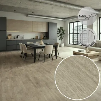 Vinylové dílce RIGID PLUS SPC CLICK / HVP 195-5 Varianta: Rigid click (plovoucí)