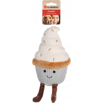 Hračka pro psa Hračka pro psa Flamingo Hračka pro psy Leka Soft zmrzlina šedá