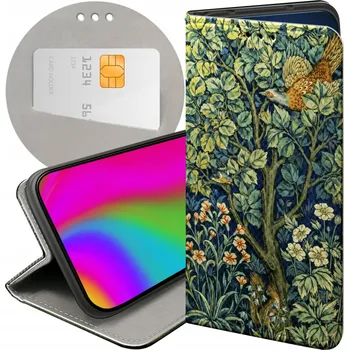 Pouzdro na mobilní telefon Flipové pouzdro Hello Case pro Samsung Galaxy A24, Galaxy A25 5G, zelené