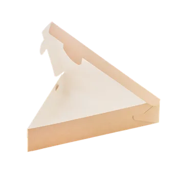 Krabice na pečivo Papírový box hnědý EKO na pizzu 22x20x4 cm, ideal pack (600 ks)