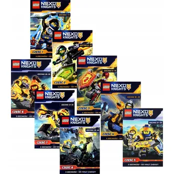Stavebnice LEGO LEGO Nexo Knights 1-8 Pakiet DVD