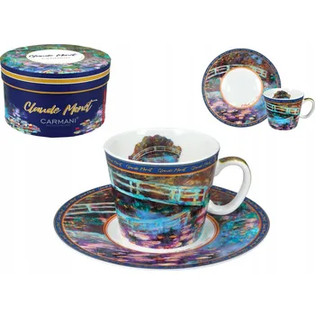 Šálek na espresso - C. Monet, Most nad rybníkem s lekníny (CARMANI)