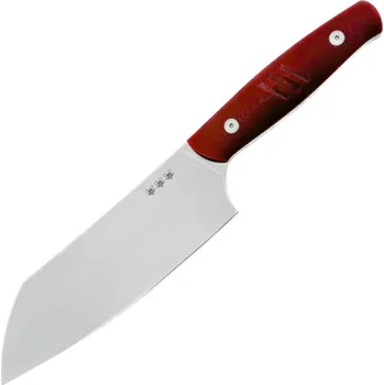 Kuchyňský nůž Giant Mouse Santoku Knife Červená