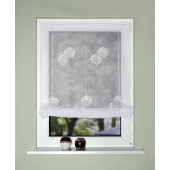 Roleta Home Wohnideen římská roleta 69085 EDISION&nbsp;0107 bila&nbsp;130x45 cm (v x s)