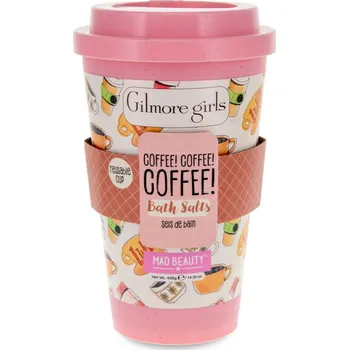 Koupelová sůl Mad Beauty Gilmore Girls sůl do koupele vůně Peony & Cherry Blossom 400 g