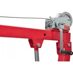 Jeřábový jeřáb vidaXL 210049 pro automobily s navijákem a lanem