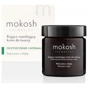 Pleťový krém Zklidňující pleťový krém Mokosh pro den i noc 60 ml