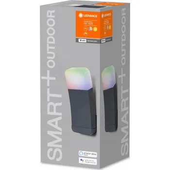 Venkovní osvětlení Venkovní nástěnné svítidlo Ledvance šedé s integrovaným LED zdrojem 9 W