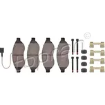 TOPRAN Sada brzdových destiček TPR 722 513