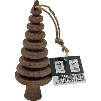 Vánoční dekorace Dřevěný vánoční stromek 964