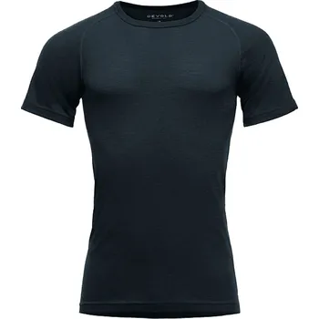 Pánské termoprádlo DEVOLD Lauparen Merino 190 Base Tee Man, Ink, M