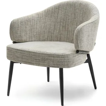 Křeslo Čalouněné křeslo BARIS - béžové / černé