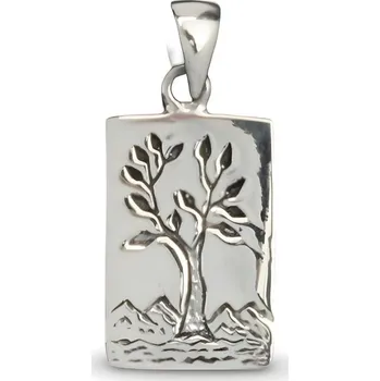 Náramek ORIENTAL Stříbrný přívěsek medailon Strom života (Ag 925/1000, )
