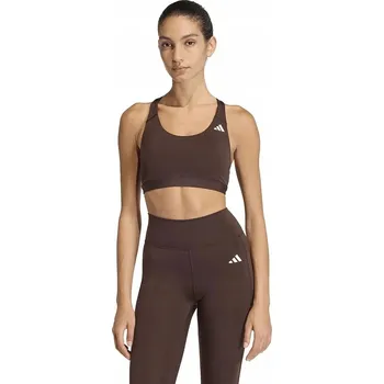 Dámské spodní prádlo Sportovní podprsenka adidas Optime Hnědá KA4724 L