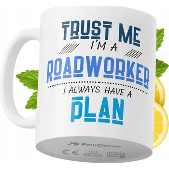 Hrnek Polidraw Hrnek Polidraw Roadworker keramika 330 ml