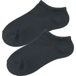 80-116-Chlapecké kotníkové ponožky Design Socks jednobarevné -šedá barva