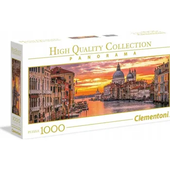 Puzzle Puzzle Clementoni 1000 dílků panorama Grand Canal - Benátky