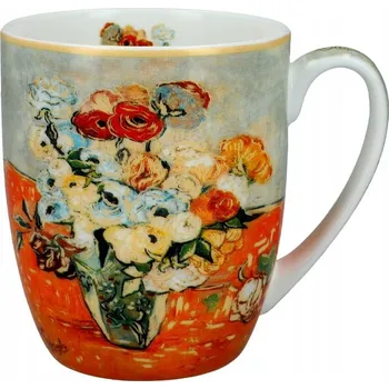 Hrnek Camio 400 ml Van Gogh Růže porcelán CARMANI