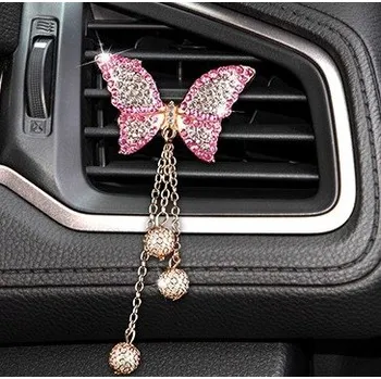 Vůně do auta VŮNĚ DO AUTA MOTÝL S DIAMANTY dárek