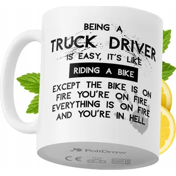 Hrnek Polidraw Hrnek Polidraw Truck Driver keramický 330 ml