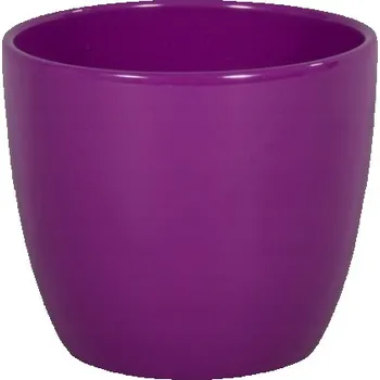 Obraz Květináč keramický 15 cm fialový