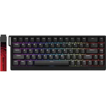 Klávesnice Magnetická mechanická klávesnice | MADLION Mad68HE Pro | ČERNÁ | 8000 Hz