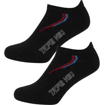 Dívčí oblečení Chlapecké kotníčkové ponožky- tm.modrá