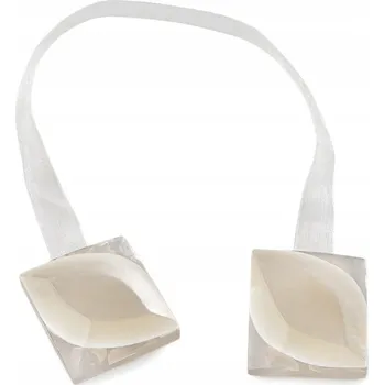 Příslušenství pro záclonu a závěs Magnetická spona na závěsy Stoklasa 35 cm 9 světle krémová