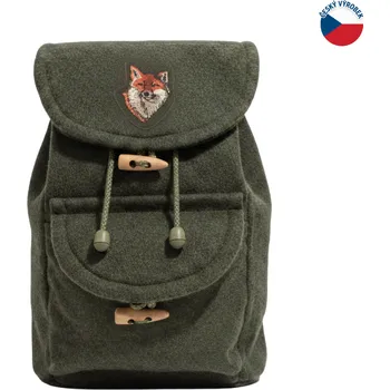 turistický batoh ZÁHOŘÍ Rudel Myslivecký batoh malý Motiv: liška, Materiál: Loden