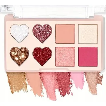 Přípravek na oči Oční stíny paletka 8 stínů pro líčení