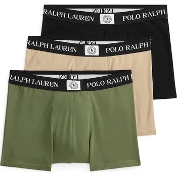 Pánské spodní prádlo Boxerky Polo Ralph Lauren 3-pack 714981412 černá 99X, vel. M