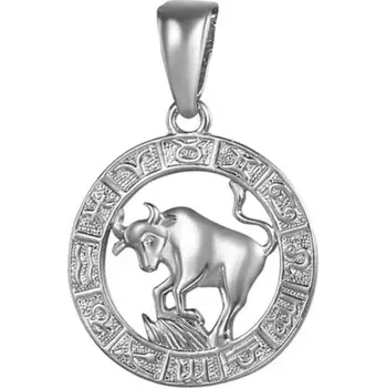 Souprava šperků JVD Stříbrný přívěsek znamení SVLP0713XH200BY BÝK SKLAD