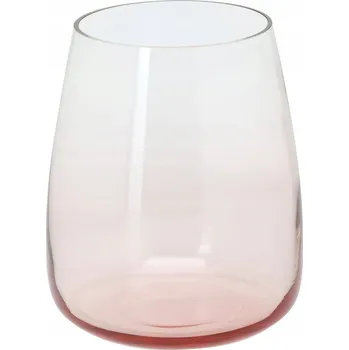 Váza VÁZA SKLO RŮŽOVÁ PRŮHLEDNÁ výška 18 cm IKEA BERAKNA