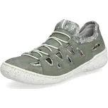 Dámská Dámské tenisky RIEKER 54551-52 zelená S6 54551-52 GREEN F/S6 41