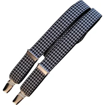 Kšandy KoKa Pánské šle - pepito černé úzké Šířka: 2,5 cm