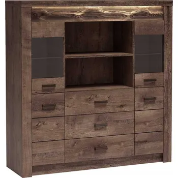 Komoda Komoda Jarstol 137 x 42 x 141,5 cm bílá matná