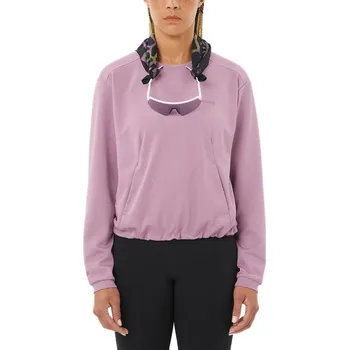 Dámské oblečení Salomon Motomesh Crewneck W LC2783800 - valerian M