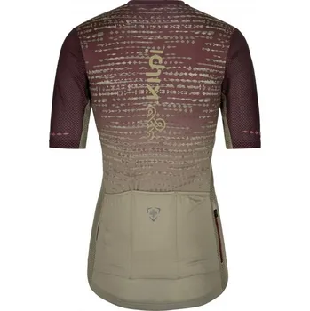 Cyklistika Kilpi RITAEL-W tmavě červený dámský cyklistický dres 34 + DÁREK + Doprava ZDARMA