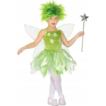 Karnevalový kostým Kostým Lesní víla Kostým víly Převlek Šaty Křídla Dítě 110