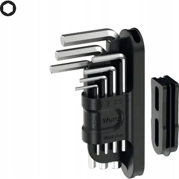 Gola sada IMBUSOVÉ KLÍČE TOOL-CHECK MODULAR HEX 7 KS 05049003001 WERA