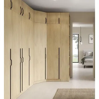 Předsíňová sestava A1, kolekce BRAGA- dub Cremona, kovové úchyty, 295 x 175 x 210 cm