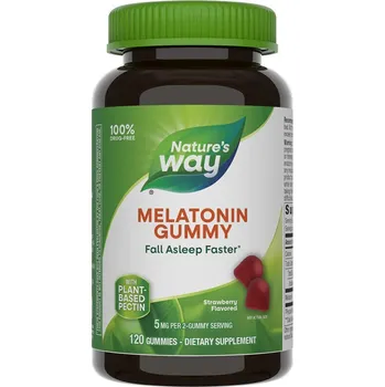 Fitness strava Nature's Way Melatonin Gummies 120 gummies Příchuť: jahoda